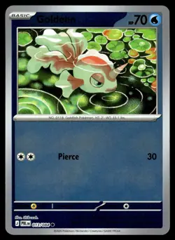 Goldeen 013/084 Common Pitch Black Pokemon Reverse Holo Near Mint - Image 1