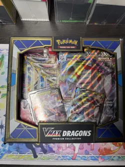Pokemon TCG VMAX Dragons Premium Collection Box 2022 Brand New Factory Sealed - Image 1