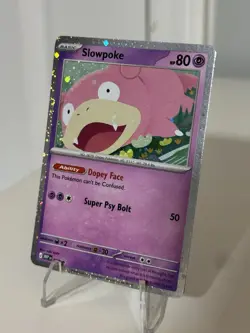 Pokemon Tcg Slowpoke #086 Black Star Promo English Pitch Black - Image 1