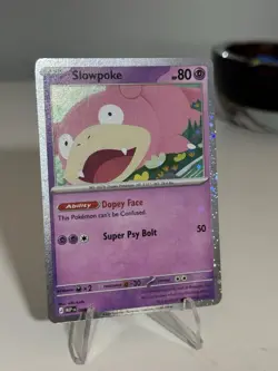 Pokemon Tcg Slowpoke #086 Black Star Promo English Pitch Black - Image 2
