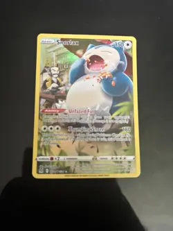 Pokemon TCG Snorlax Trainer Gallery TG10/TG30 Lost Origin Holo Ultra Rare - Image 1