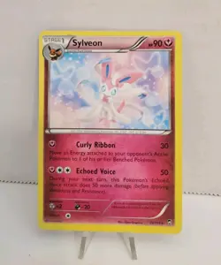 Pokemon Sylveon Rare 72/111 Near Mint XY Furious Fists 2014 NM Fairy - Image 1