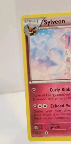 Pokemon Sylveon Rare 72/111 Near Mint XY Furious Fists 2014 NM Fairy - Image 4