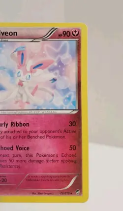 Pokemon Sylveon Rare 72/111 Near Mint XY Furious Fists 2014 NM Fairy - Image 5