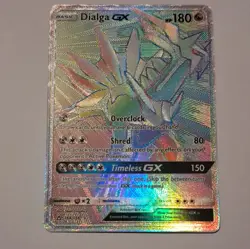 The Pokemon Company Dialga GX 164/156 Ultra Prism Secret Rare Full Art Holo - Image 1