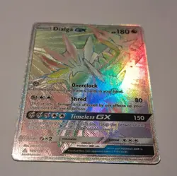 The Pokemon Company Dialga GX 164/156 Ultra Prism Secret Rare Full Art Holo - Image 5