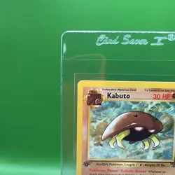 Kabuto 1st Edition Fossil 50/62 TCG Pokemon Wizards - Image 2