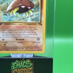 Kabuto 1st Edition Fossil 50/62 TCG Pokemon Wizards - Image 4