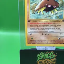 Kabuto 1st Edition Fossil 50/62 TCG Pokemon Wizards - Image 5