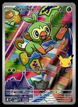 Grookey 052 Promo ME: Mega Evolution Promo Pokemon Holo Near Mint - Image 1