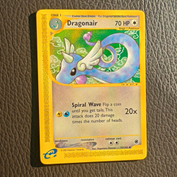 Pokemon TCG Dragonair 75/165 Expedition Base Set e-Reader Regular English 70HP - Image 1