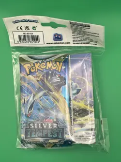 [POKEMON] TCG Sword & Shield Silver Tempest Mini Portfolio Sealed Booster Pack - Image 1