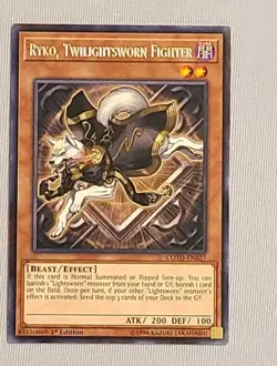Yugioh - Ryko, Twilightsworn Fighter COTD-EN027 1st Edition Rare - Image 1