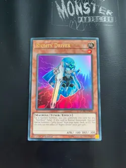 YUGIOH RIGHTY DRIVER ULTRA RARE DUPO-EN032 1ST EDITION - Image 1