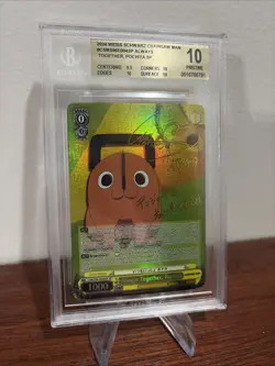 Weiss Schwarz Chainsaw Man Pochita CSM/S96-E004SP SP Foil Signed BGS 10 English - Image 2