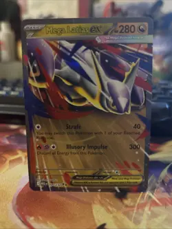 Pokemon Mega Latias ex 100/132 Double Rare Mega Evolution English - Image 1