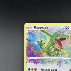 Pokemon Card TCG Rayquaza Amazing Rare Holo Foil 138/185 Vivid Voltage 2020 - Image 4