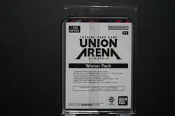 Union Arena Mikasa Ackermann WINNER card URPR/AOT-1-023 Tournament Winner - Image 2