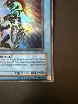 Black Luster Soldier SYE-024 Ultra Rare YuGiOh! Card, NM - Image 3