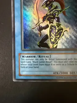 Black Luster Soldier SYE-024 Ultra Rare YuGiOh! Card, NM - Image 4