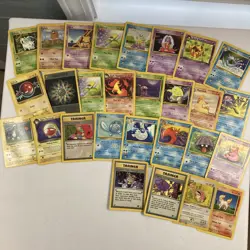 English 100+ Card Lot of Base Set Jungle Fossil Rocket 1999-2000 Pokemon HP-LP - Image 3