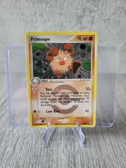 Primeape FireRed & LeafGreen 28/112 Holo Pokemon Card WOTC NM - Image 1