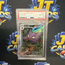PSA 10 Haunter 022/021 Gem Mint Japanese Pokemon Card - Image 1