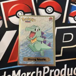 Rare Full Art 2024 SHINY POKEMON Card Johto TOTODILE Low Pop ⭐ (a) - Image 1