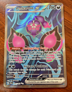 Pokemon Card- Pecharunt ex 85/64 Ultra Rare- Shrouded Fable 2024- LP - Image 1
