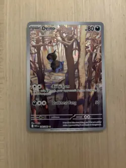 Pokemon TCG Deino Card 146/086 White Flare NM S&V - Image 1