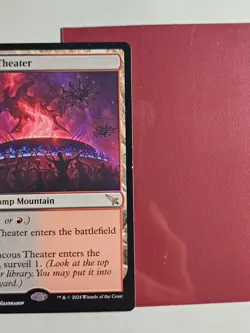 Mtg Raucous Theater Murders at Karlov Manor Rare Non Foil Lp - Image 2