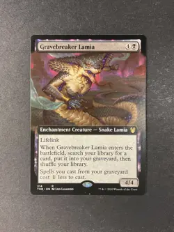 Gravebreaker Lamia - Extended Art - Theros Beyond Death - Magic - MTG - Image 1