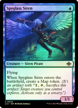 MTG FOIL Spyglass Siren - The Lost Caverns of Ixalan #078 - Image 1