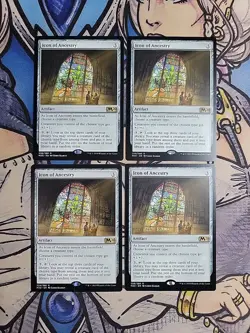 4x Icon of Ancestry - NM/M M20 Core Set 2020 MTG Magic the Gathering - Image 1
