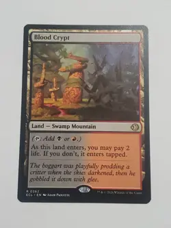 MTG Magic the Gathering Blood Crypt (262/439) Lorwyn Eclipsed NM - Image 1