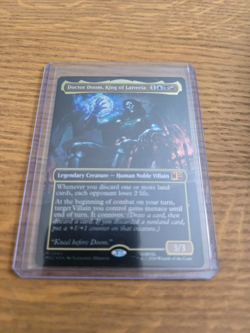 Magic: The Gathering Doctor Doom, King of Latveria Surge Foil Mythic #0320 - Image 1