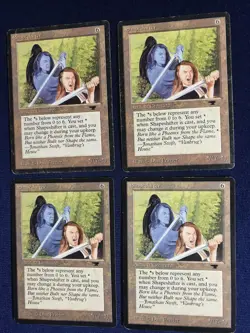 MTG Antiquities x4 Shapeshifter U1 A original 1994 release - Image 1