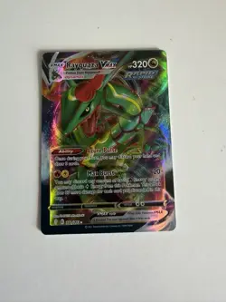 Pokemon TCG Rayquaza VMAX Evolving Skies 111/203 Holo Ultra Rare - Image 1