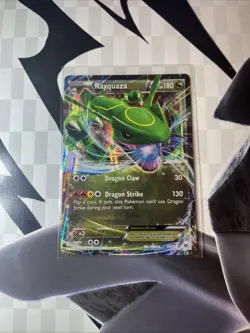 Rayquaza-EX - 60/108 - Holo Rare ex , English Pokemon Roaring Skies - Image 1