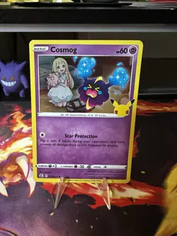 Cosmog - 013/025 Celebrations 25th Anniversary Holo Rare Pokemon - NM/MINT - Image 1