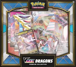 POKEMON TCG VMAX DOUBLE Dragon Premium Collection Box Duraludon + Rayquaza - Image 2