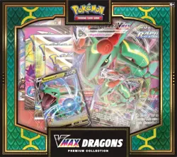 POKEMON TCG VMAX DOUBLE Dragon Premium Collection Box Duraludon + Rayquaza - Image 5