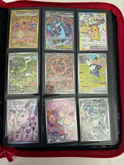 Pokemon TCG Card Lot Binder - Image 1