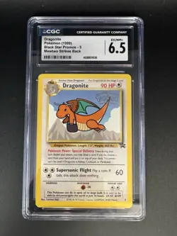 Wizards Pokemon TCG Dragonite Movie Promo 05/53 1999 English Regular CGC 6.5 - Image 1