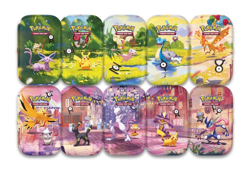 PRESALE Pokemon 30th Anniversary Mini Tin Display Factory Sealed (10 Mini Tins) - Image 5