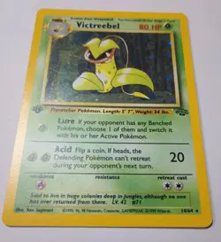 Pokemon TCG Victreebel Jungle 14/64 Holo Unlimited Holo Rare - Image 1