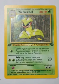 Pokemon TCG Victreebel Jungle 14/64 Holo Unlimited Holo Rare - Image 3
