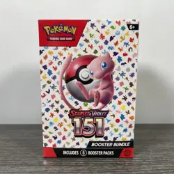 Pokemon TCG Scarlet & Violet: 151 Booster Bundle | 6 Packs | New + Sealed 820650853210 - Image 1