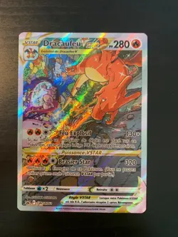 Carte Pokemon : Dracaufeu Vstar SWSH262 Promo Epee & Bouclier Francaise - Image 1
