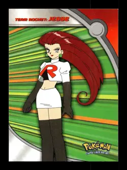 🦉 2000 Pokemon Series 2 Heroes & Villains HV2 Team Rocket Jesse - Image 1